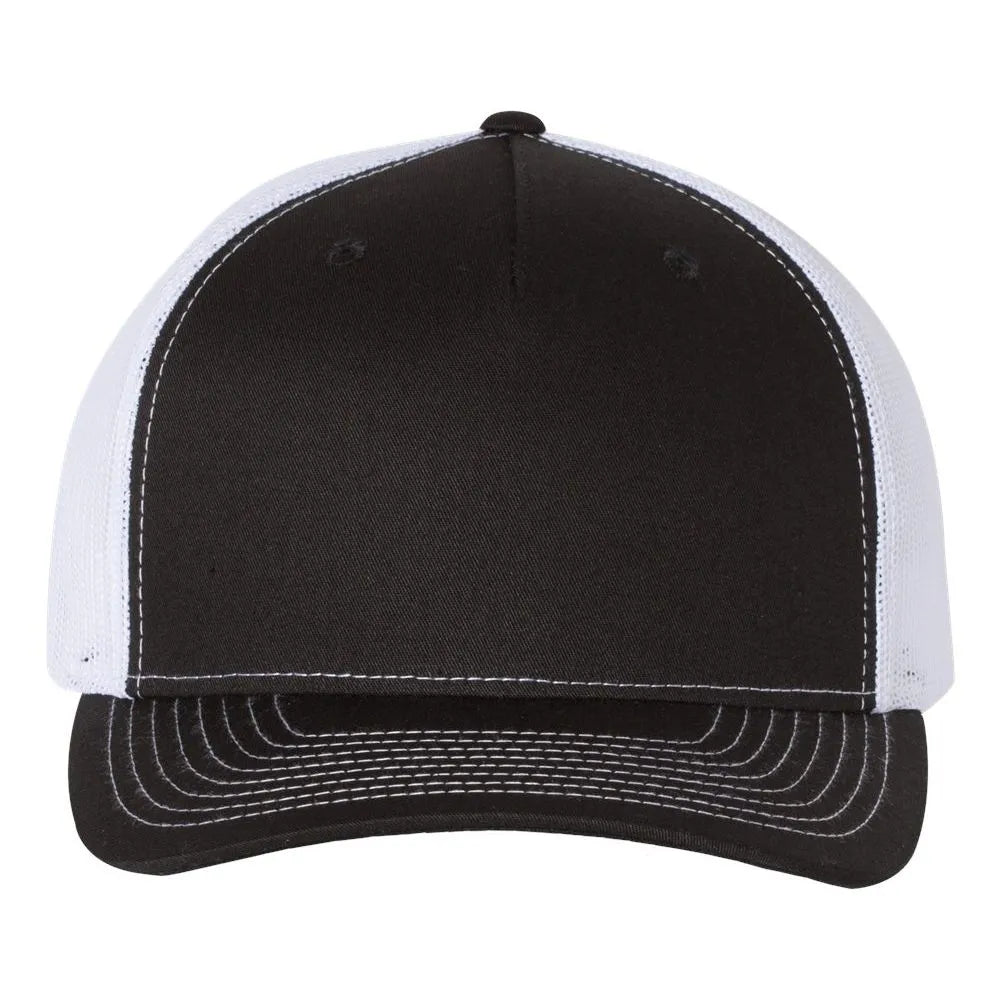 DESIGN YOUR OWN RICHARDSON 112FP FIVE PANEL TRUCKER HAT
