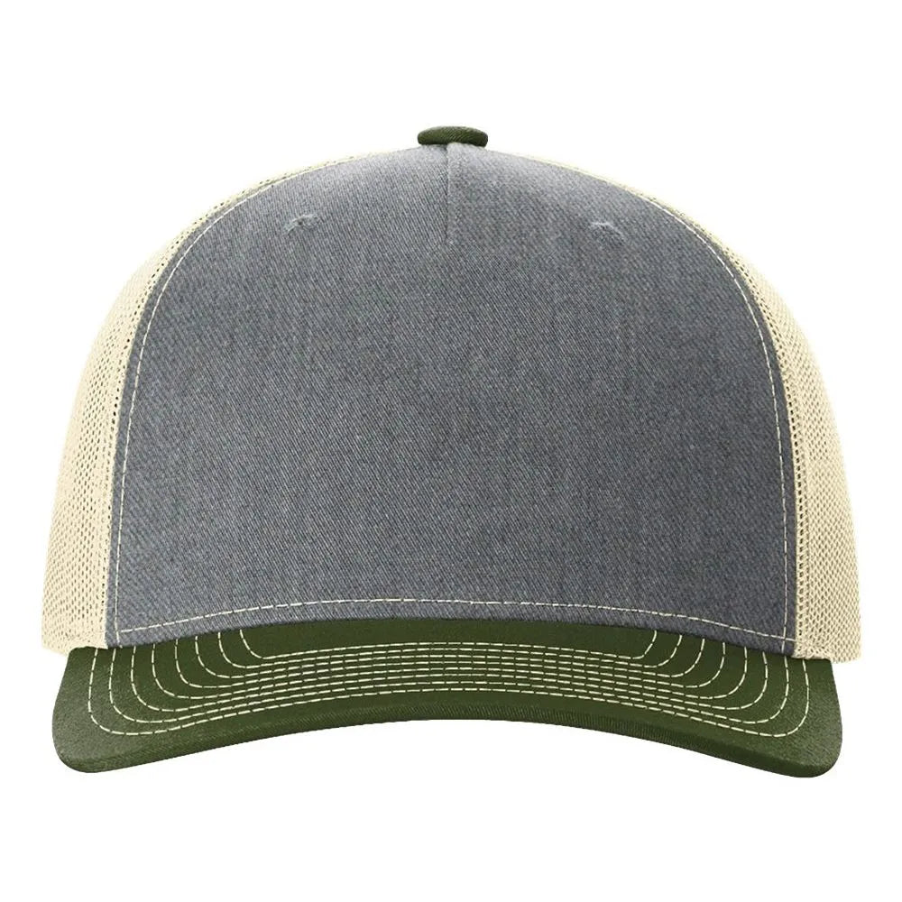 DESIGN YOUR OWN RICHARDSON 112FP FIVE PANEL TRUCKER HAT
