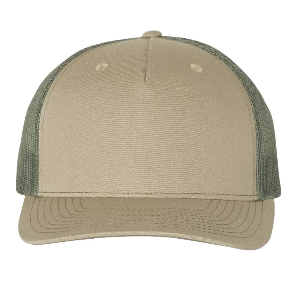DESIGN YOUR OWN RICHARDSON 112FP FIVE PANEL TRUCKER HAT