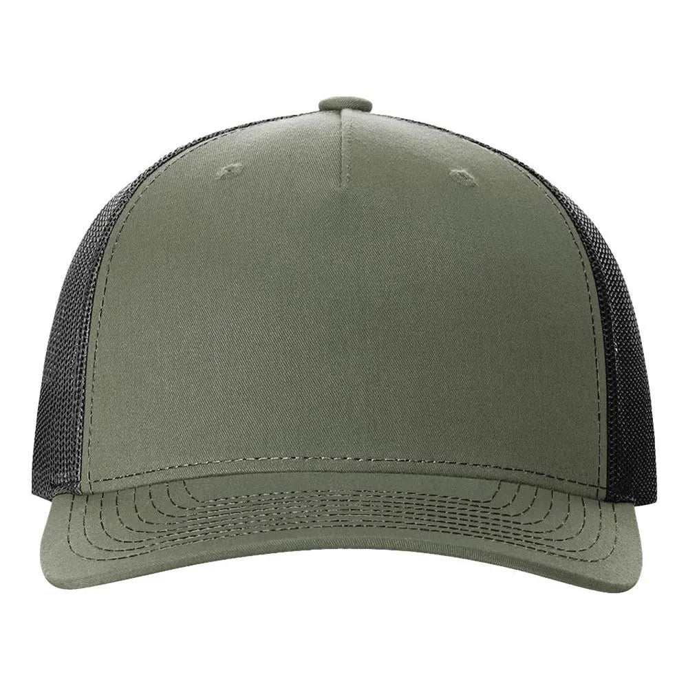 DESIGN YOUR OWN RICHARDSON 112FP FIVE PANEL TRUCKER HAT