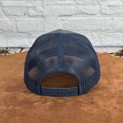 Insignia - Richardson 112 Trucker Hat – Engraved Leatherette Patch Hat - Whiskey Shoals