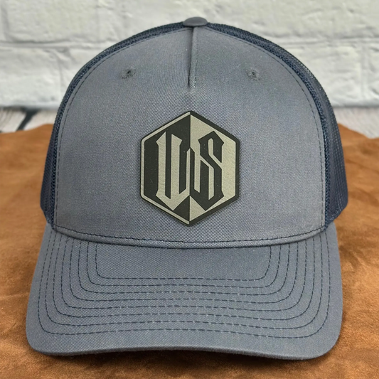 RICHARDSON 112FP TRUCKER HAT WITH ENGRAVED PATCH