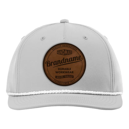 Personalized Engraved Patch - Richardson 258 Throw Back Rope Hat