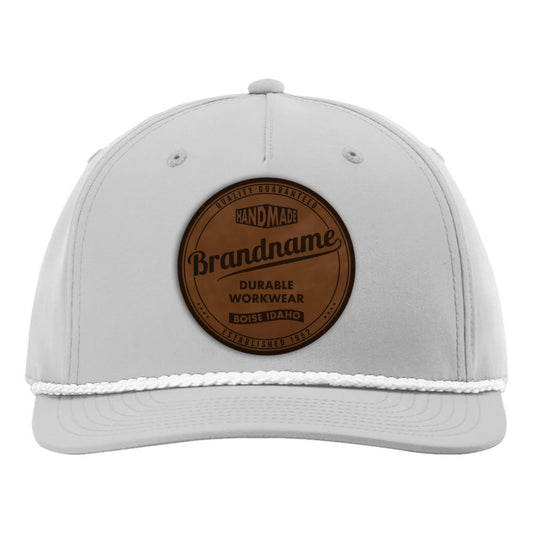 Personalized Engraved Patch - Richardson 258 Throw Back Rope Hat