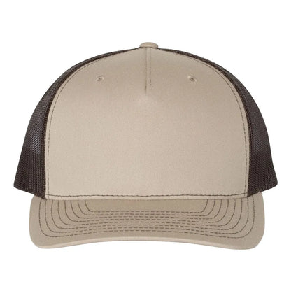 DESIGN YOUR OWN RICHARDSON 112FP FIVE PANEL TRUCKER HAT